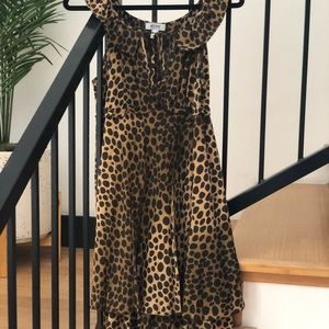 Moschino leopard summer dress